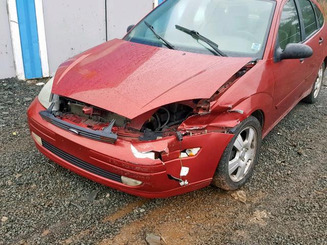 3FAFP37383R187750 - 2003 FORD FOCUS ZX5 RED photo 9