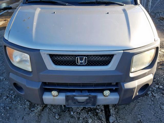 5J6YH27533L038697 - 2003 HONDA ELEMENT EX SILVER photo 7