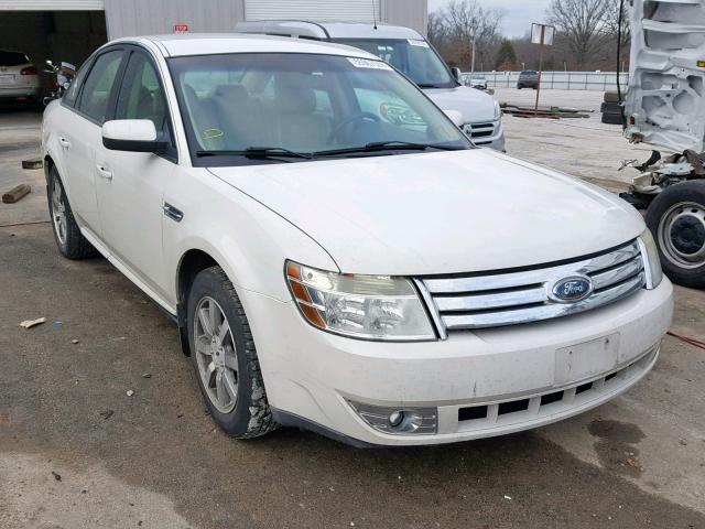 1FAHP24W79G103144 - 2009 FORD TAURUS SEL WHITE photo 1