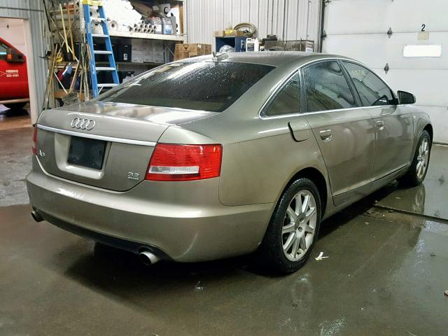 WAUDT74F85N046487 - 2005 AUDI A6 3.2 QUA TAN photo 4