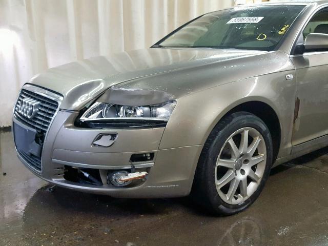 WAUDT74F85N046487 - 2005 AUDI A6 3.2 QUA TAN photo 9