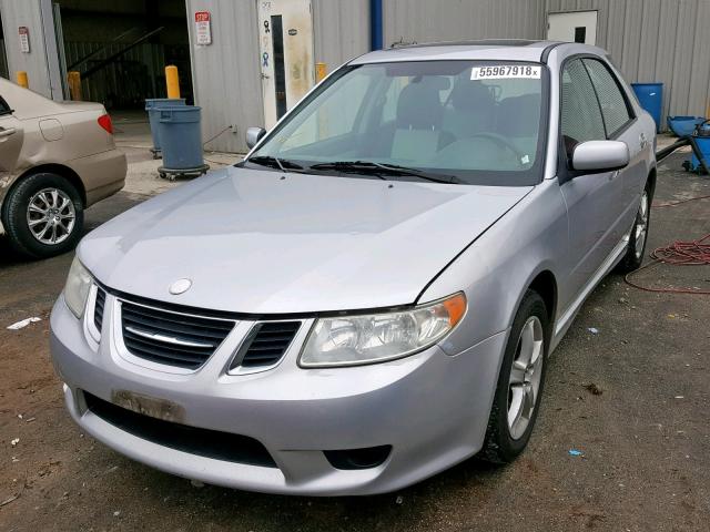 JF4GG616X5G056986 - 2005 SAAB 9-2 LINEAR GRAY photo 2