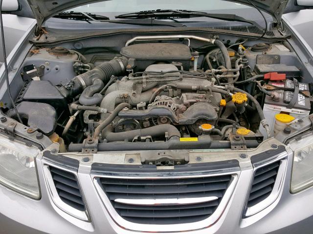 JF4GG616X5G056986 - 2005 SAAB 9-2 LINEAR GRAY photo 7