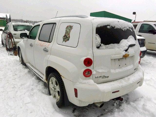 3GNDA23P27S582485 - 2007 CHEVROLET HHR LT WHITE photo 3