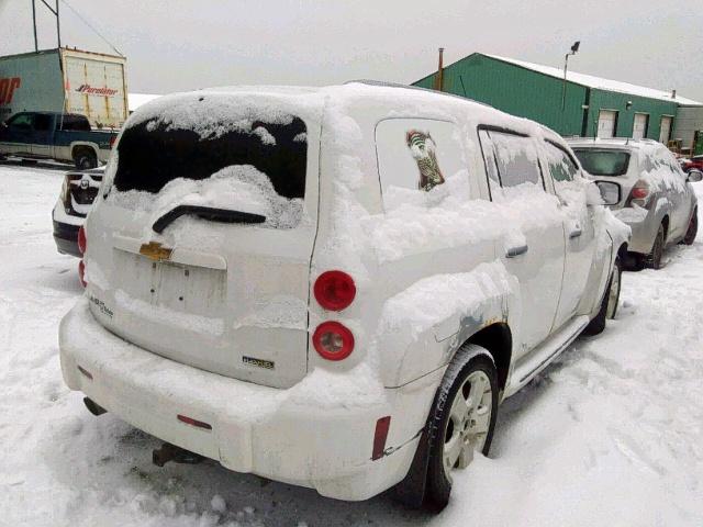 3GNDA23P27S582485 - 2007 CHEVROLET HHR LT WHITE photo 4