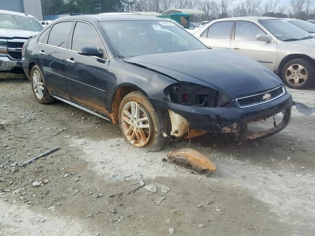 2G1WC5E37C1129694 - 2012 CHEVROLET IMPALA LTZ BLACK photo 1