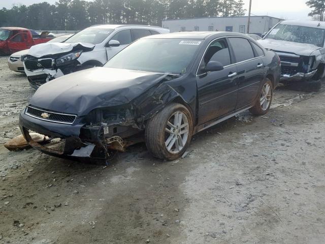 2G1WC5E37C1129694 - 2012 CHEVROLET IMPALA LTZ BLACK photo 2