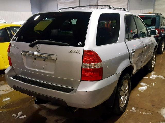 2HNYD18603H522210 - 2003 ACURA MDX TOURIN SILVER photo 4