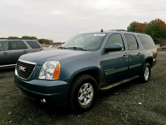 1GKUKKE36AR279921 - 2010 GMC YUKON XL K BLUE photo 2