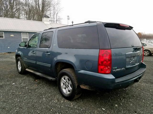 1GKUKKE36AR279921 - 2010 GMC YUKON XL K BLUE photo 3