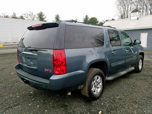 1GKUKKE36AR279921 - 2010 GMC YUKON XL K BLUE photo 4