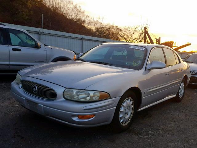 1G4HP54K624138950 - 2002 BUICK LESABRE CU SILVER photo 2