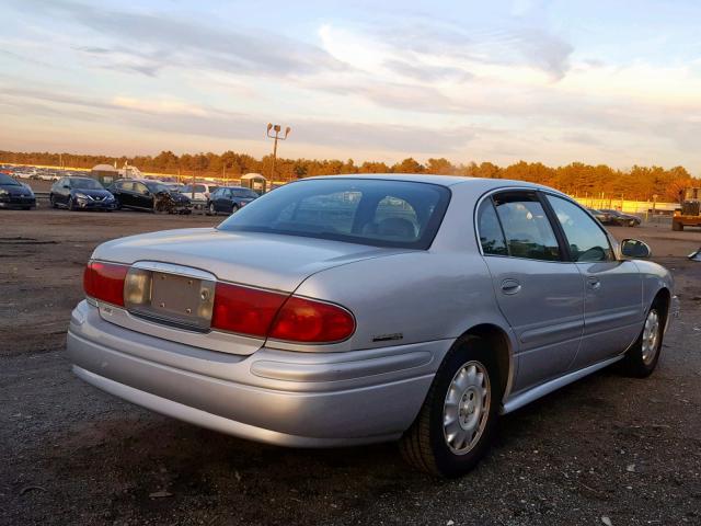 1G4HP54K624138950 - 2002 BUICK LESABRE CU SILVER photo 4