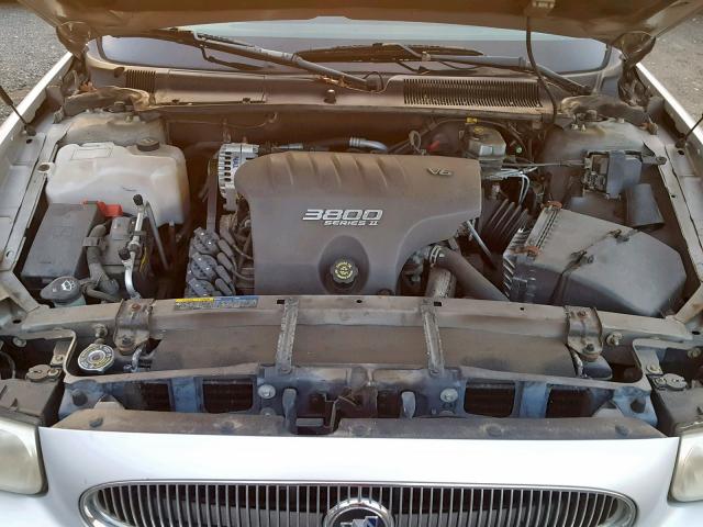 1G4HP54K624138950 - 2002 BUICK LESABRE CU SILVER photo 7