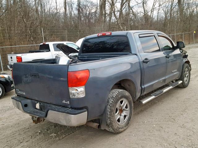 5TBDV54178S496435 - 2008 TOYOTA TUNDRA CRE GRAY photo 4