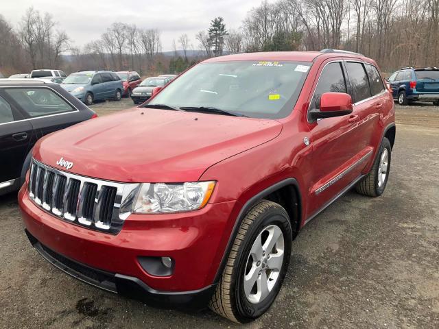 1J4RR4GT5BC543831 - 2011 JEEP GRAND CHER RED photo 2