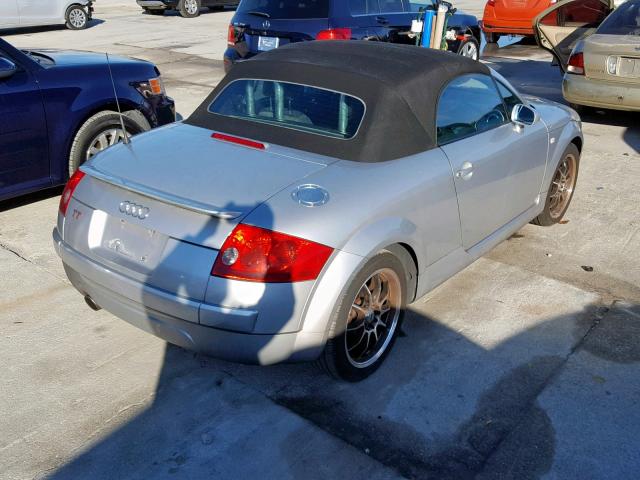 TRUTC28N411003226 - 2001 AUDI TT SILVER photo 4