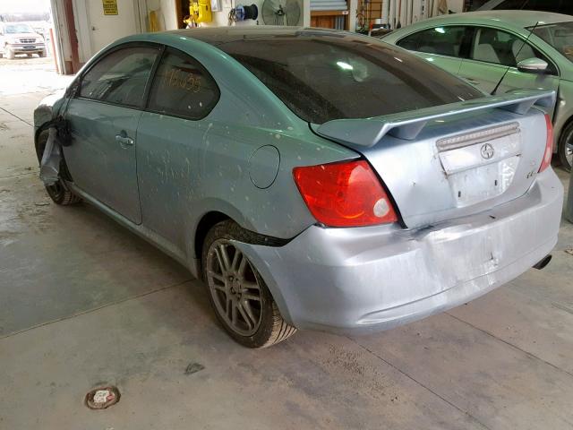 JTKDE177060115324 - 2006 TOYOTA SCION TC ლურჯი ფოტო 3