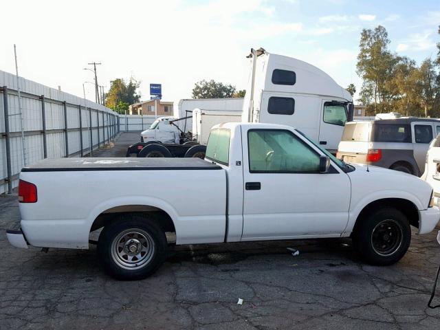 1GTCS145X28176271 - 2002 GMC SONOMA WHITE photo 9