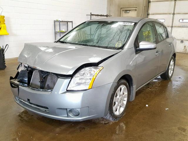 3N1AB61EX9L615105 - 2009 NISSAN SENTRA 2.0 GRAY photo 2