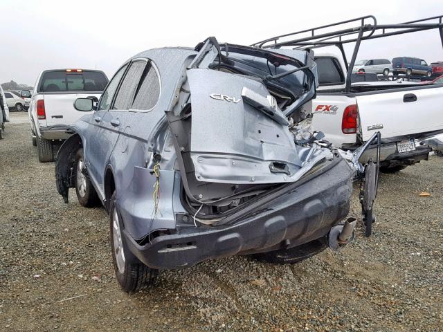 5J6RE38739L012502 - 2009 HONDA CR-V EXL SILVER photo 3