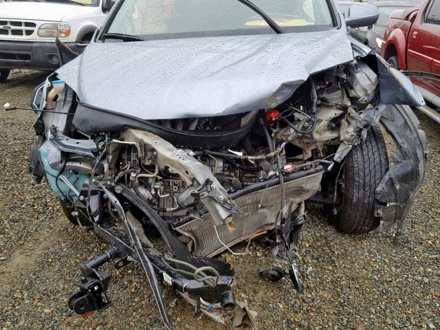 5J6RE38739L012502 - 2009 HONDA CR-V EXL SILVER photo 7