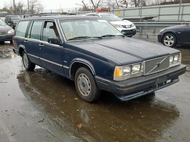 YV1FX8850H1103374 - 1987 VOLVO 740 GLE BLUE photo 1