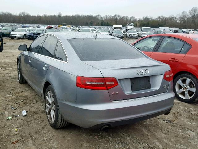 WAUSG74FX9N014447 - 2009 AUDI A6 GRAY photo 3