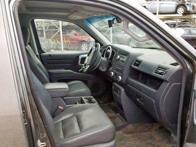 2HJYK16507H536762 - 2007 HONDA RIDGELINE CHARCOAL photo 5