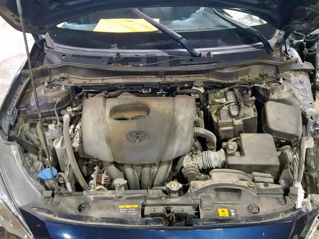 3MYDLBZV1GY101617 - 2016 TOYOTA SCION IA BLUE photo 7