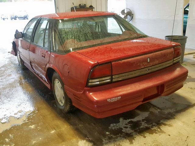 1G3WH55M7RD416550 - 1994 OLDSMOBILE CUTLASS SU MAROON photo 3