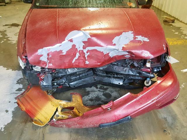 1G3WH55M7RD416550 - 1994 OLDSMOBILE CUTLASS SU MAROON photo 7