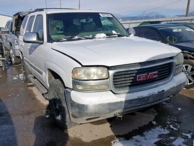 1GKEK13V13R249196 - 2003 GMC YUKON WHITE photo 1