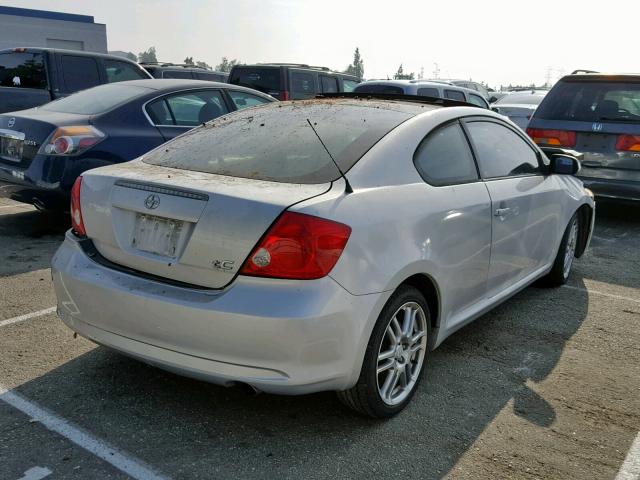 JTKDE177550039937 - 2005 TOYOTA SCION TC 银色 照片 4