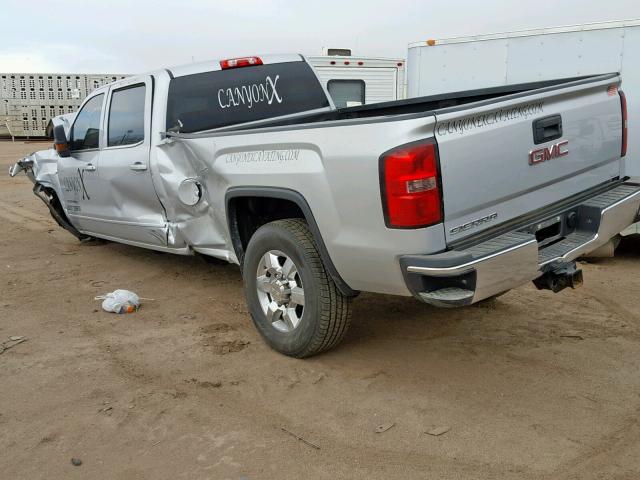 1GD422C85FF626878 - 2015 GMC SIERRA K35 SILVER photo 3