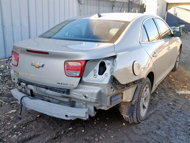 1G11B5SL8EF107748 - 2014 CHEVROLET MALIBU LS 棕色 照片 4