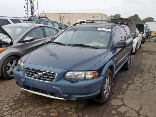 YV1SZ59H631104408 - 2003 VOLVO XC70 BLUE photo 2