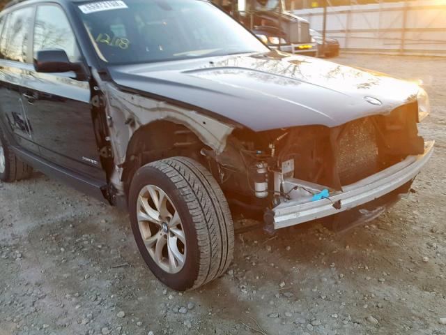 WBXPC93429WJ26978 - 2009 BMW X3 XDRIVE3 BLACK photo 9