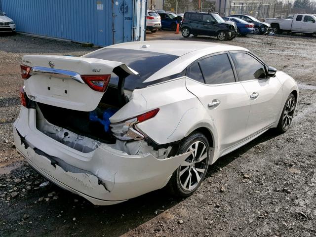 1N4AA6AP0GC439634 - 2016 NISSAN MAXIMA 3.5 WHITE photo 4