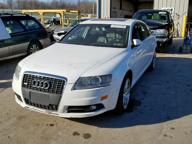 WAUDH74F08N079148 - 2008 AUDI A6 3.2 QUA WHITE photo 2