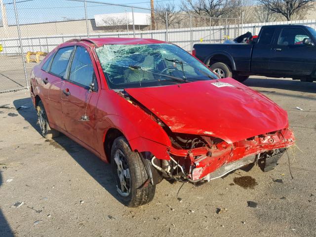 1FAFP34N47W206576 - 2007 FORD FOCUS ZX4 RED photo 1