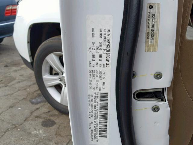 1C4NJCBB6ED567039 - 2014 JEEP COMPASS SP Ağ foto 10