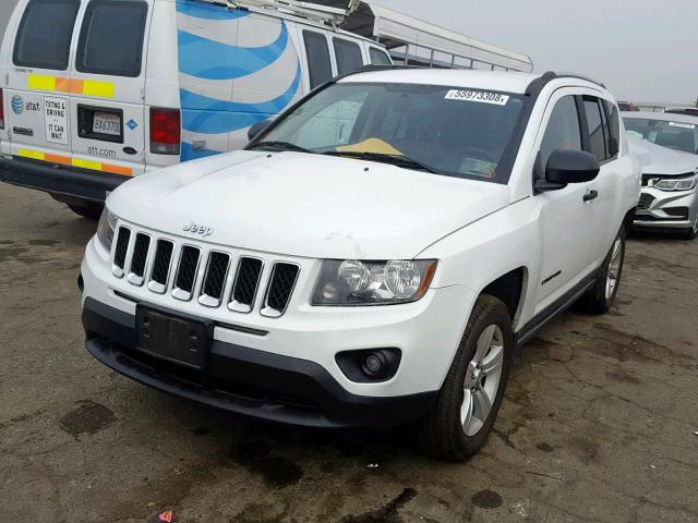 1C4NJCBB6ED567039 - 2014 JEEP COMPASS SP Ağ foto 2