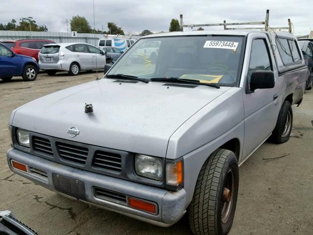 1N6SD11S2PC324737 - 1993 NISSAN TRUCK SHOR SILVER photo 2