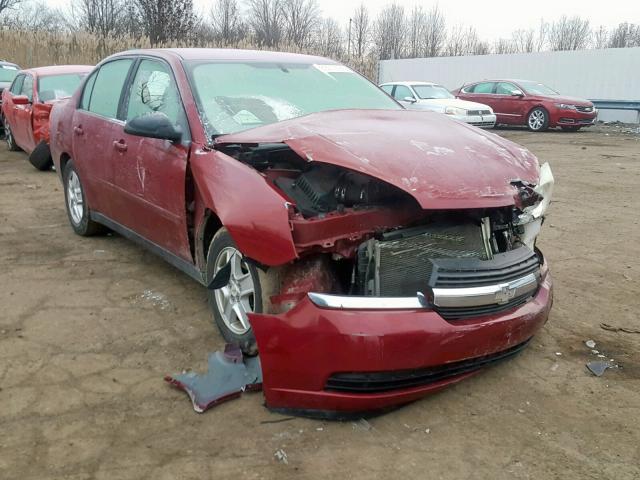 1G1ZT54834F133861 - 2004 CHEVROLET MALIBU LS წითელი ფოტო 1