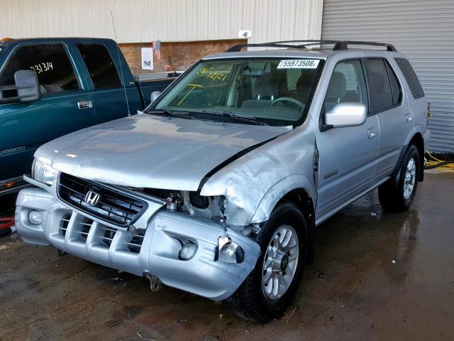 4S6CK58W6Y4416025 - 2000 HONDA PASSPORT E 银色 照片 2