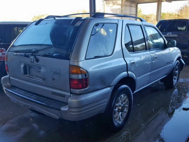 4S6CK58W6Y4416025 - 2000 HONDA PASSPORT E 银色 照片 4