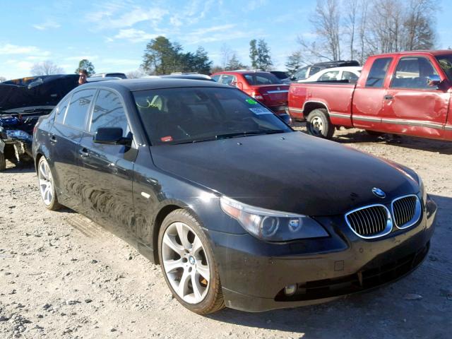 WBANB53517CP08588 - 2007 BMW 550 I BLACK photo 1