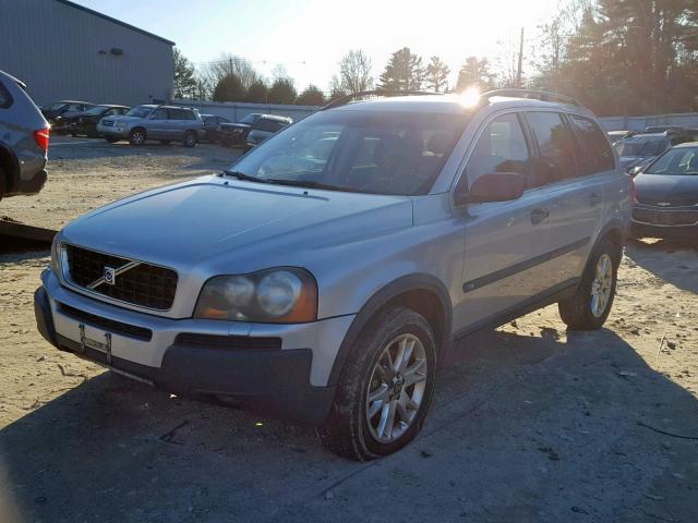 YV1CZ91H441060174 - 2004 VOLVO XC90 T6 SILVER photo 2