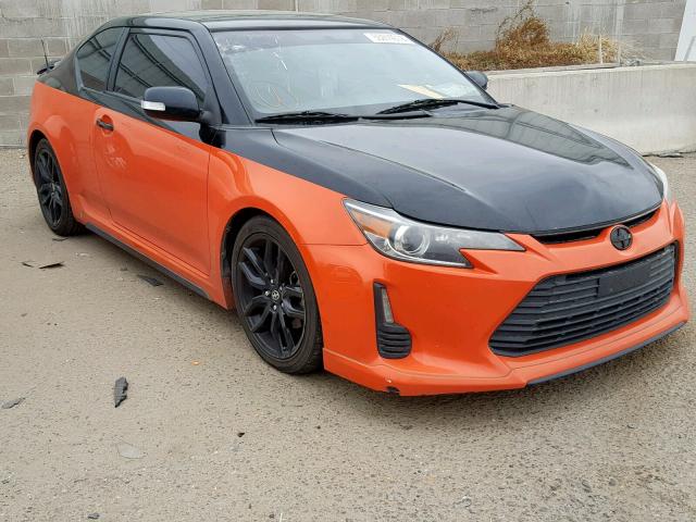 JTKJF5C79FJ006898 - 2015 TOYOTA SCION TC 橙色 照片 1